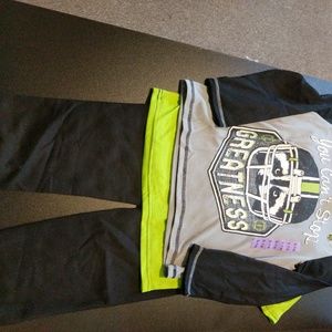 Boys 3 piece pajama set